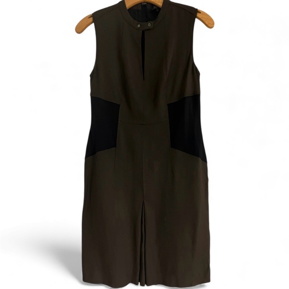 Belstaff Dresses & Skirts - Belstaff green and Black Midi Dress
